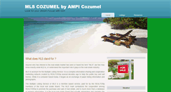 Desktop Screenshot of ampicozumel.com